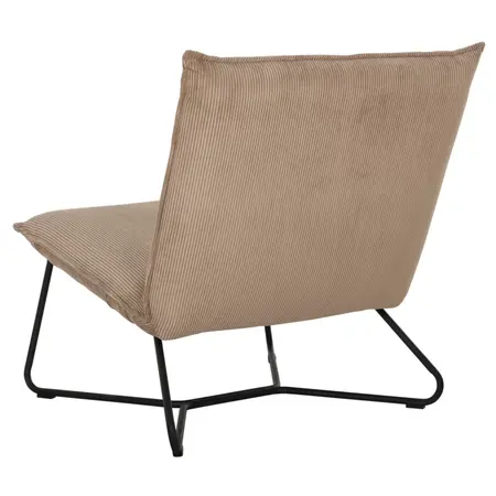 So True by Troubadour Fauteuil Lotus rib beige