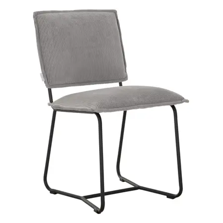 So True by Troubadour Eetkamerstoel Icone rib lichtgrijs