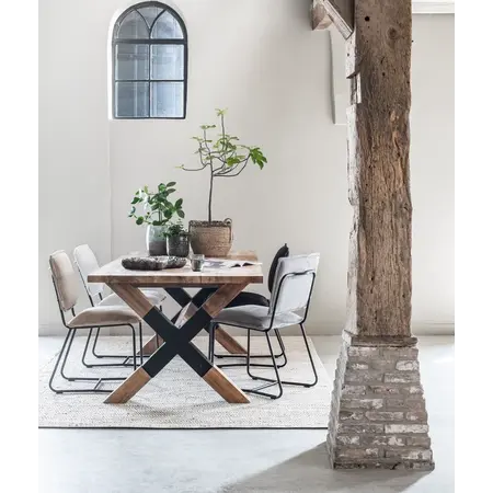 So True by Troubadour Eetkamerstoel Icone rib naturel