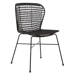 Must Living eetkamerstoel Bahamas zwart