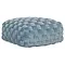 So True by Troubadour Poef Weave velvet ijsblauw large
