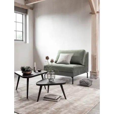 So True by Troubadour Salontafel Triangle zwart, set van 2