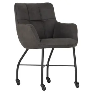 Eetkamerstoel Max antraciet