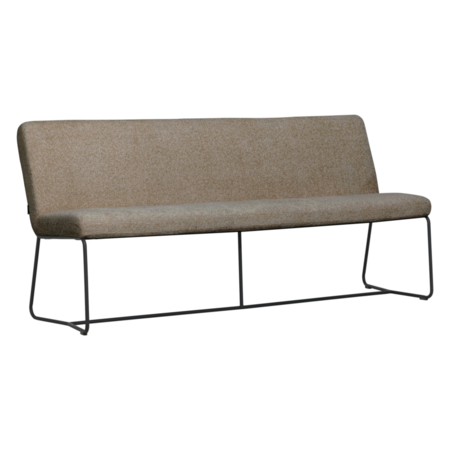 Must Living MUST Living eetkamerbank Zola bruin 190 cm