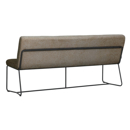 Must Living MUST Living eetkamerbank Zola bruin 190 cm