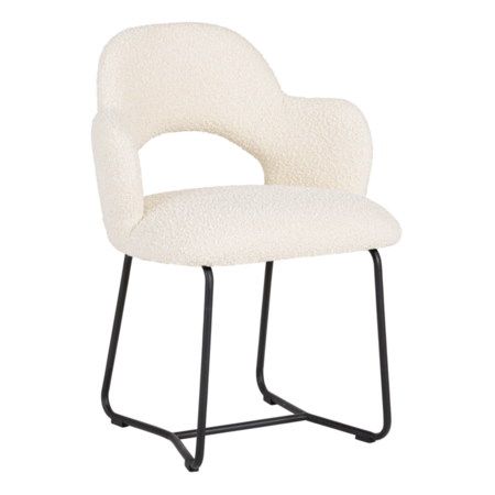 Must Living MUST Living eetkamerstoel Vista boucle naturel