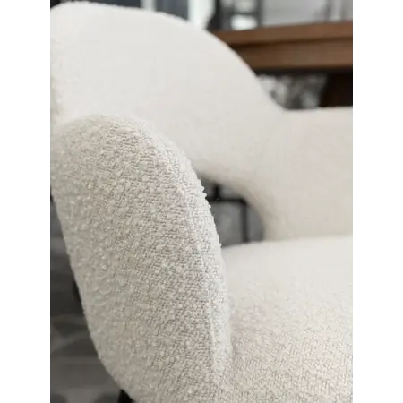 Must Living MUST Living eetkamerstoel Vista boucle naturel