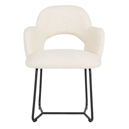 Must Living MUST Living eetkamerstoel Vista boucle naturel