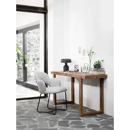 Must Living MUST Living eetkamerstoel Vista polaris lichtgrijs