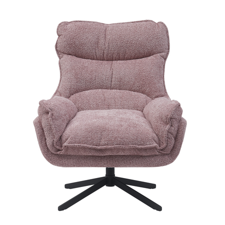 Draaifauteuil Lola roze