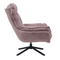 Draaifauteuil Lola roze