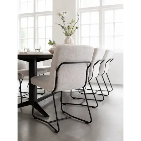 Must Living MUST Living eetkamerstoel Zola naturel