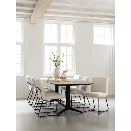 Must Living MUST Living eetkamerstoel Zola naturel