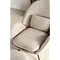 Eleonora Eleonora draaifauteuil Ryan + voetenbankje beige