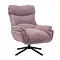 Draaifauteuil Lola roze