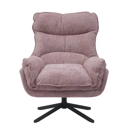 Draaifauteuil Lola roze