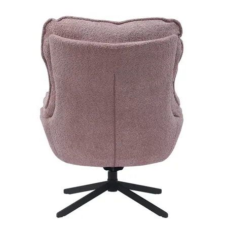 Draaifauteuil Lola roze