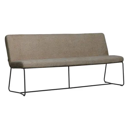 Must Living MUST Living eetkamerbank Zola bruin 190 cm