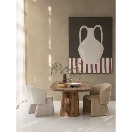 So True by Troubadour Eetkamerstoel Donna cream