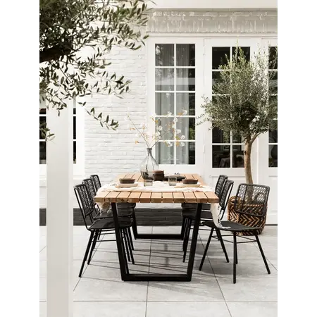 So True by Troubadour Tuinstoel Anacapri zwart