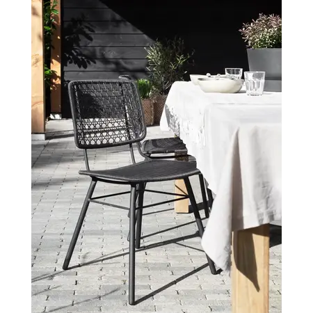 So True by Troubadour Tuinstoel Anacapri zwart