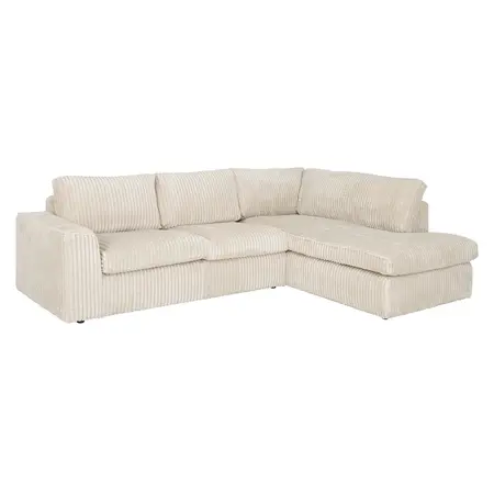 Loungebank Tess rib zand