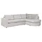 Loungebank Alexandra velours zand