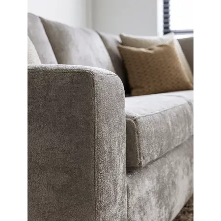 Loungebank Alexandra velours zand