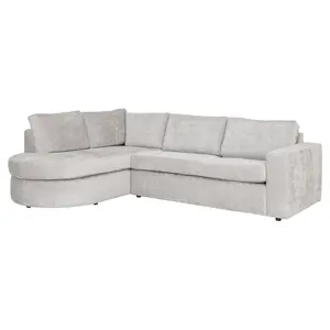 Loungebank Alexandra velours zand