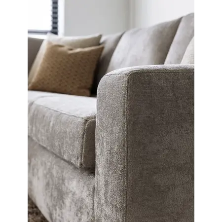 Loungebank Alexandra velours zand