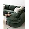 Loungebank Alexandra velours olijf