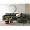 Loungebank Alexandra velours olijf
