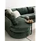 Loungebank Alexandra velours olijf