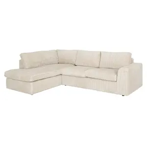 Loungebank Tess rib zand