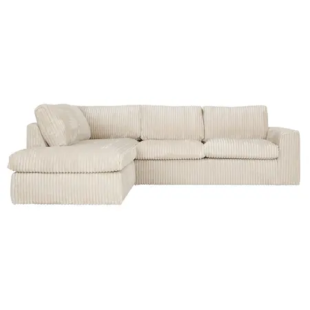 Loungebank Tess rib zand