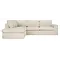 Loungebank Tess rib zand