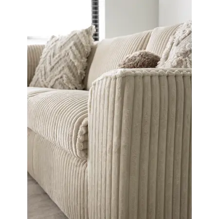 Loungebank Tess rib zand