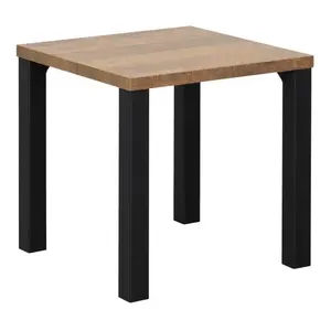 Eettafel Sander licht teak vierkant 80 cm