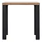 So True by Troubadour Eettafel Sander licht teak vierkant 80 cm