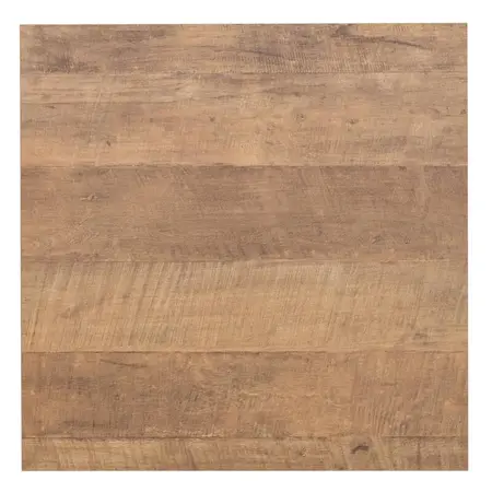So True by Troubadour Eettafel Sander licht teak vierkant 80 cm