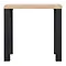 So True by Troubadour Eettafel Sander naturel eiken vierkant 80 cm