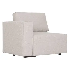 Outdoor bank Patio loire taupe - element arm
