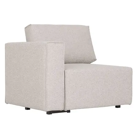Outdoor bank Patio loire taupe - element arm