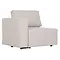 Outdoor bank Patio loire taupe - element arm