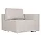 Outdoor bank Patio loire taupe - element arm