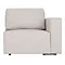 Outdoor bank Patio loire taupe - element arm