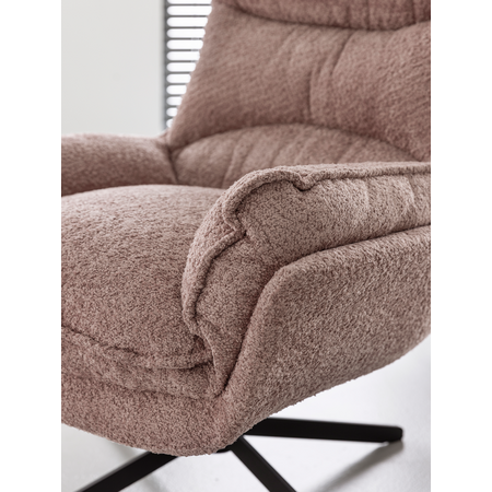 Draaifauteuil Lola roze