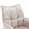 Eetkamerstoel Diek velvet naturel