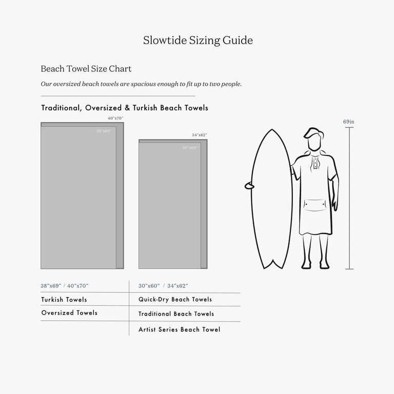 Slowtide Slowtide Haven Beach Towel