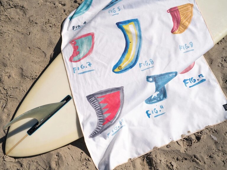 Slowtide Slowtide Fins Out Quick Dry Towel